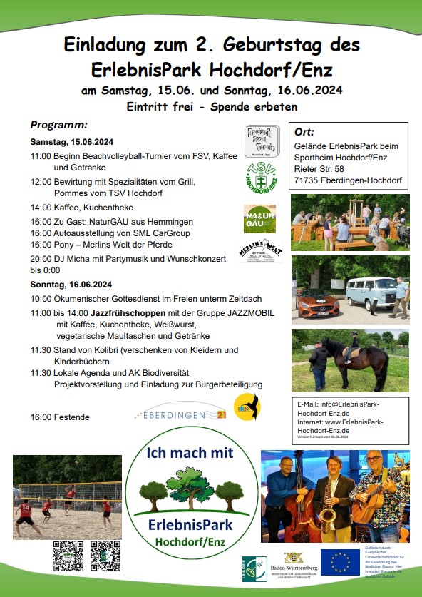Einladung Erlebnispark Hochdorf Geburtstag 20240615 V 1.2 hoch