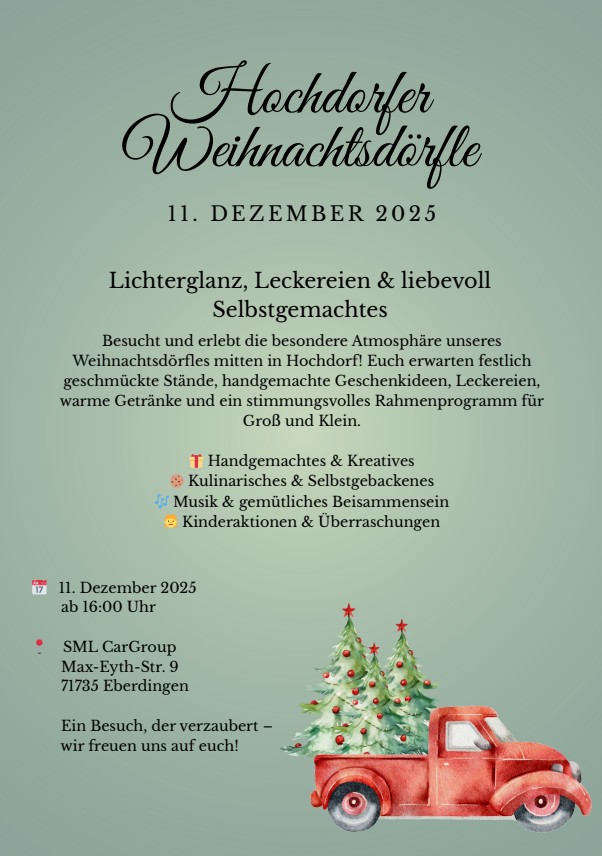 Weihnachtsdörfle 2025 Flyer2